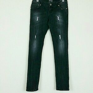 Distressed Jade jeans size 5/6